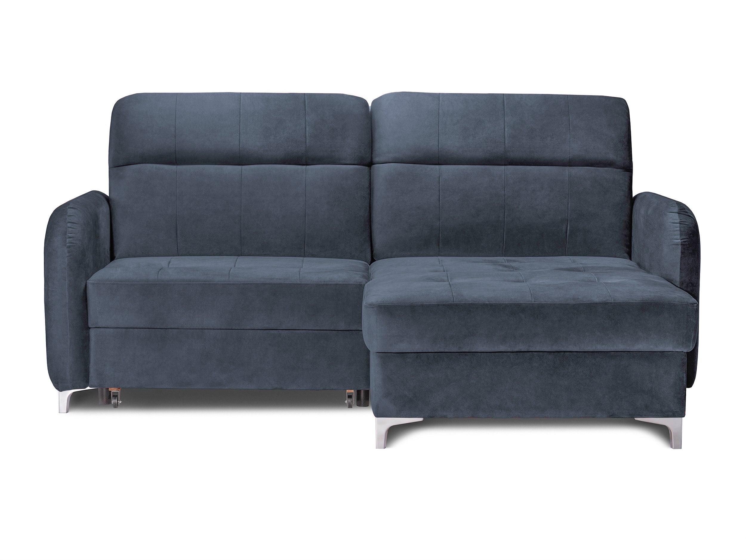 Colțar Extensibil STUDIO, cu lada depozitare, cu tetiere reglabile, 220 x 160 x 105 cm Prestige Home