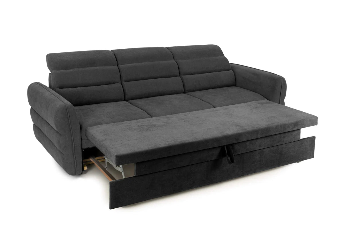 Canapea Extensibilă 3 locuri TENERIFE, cu tetiere reglabile, 230x95x100 cm Prestige Home