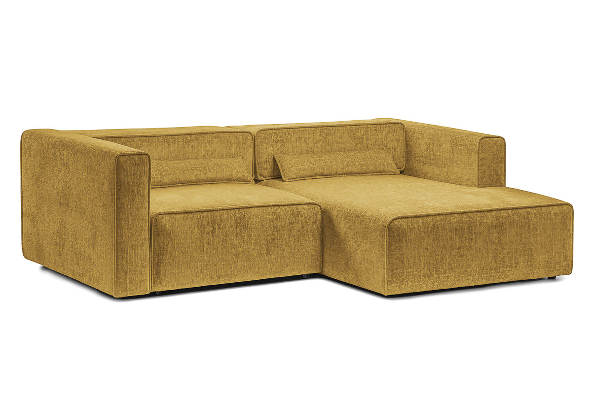 Colțar Extensibil 3 locuri ZANETTO, cu ladă de depozitare, 240x157x70 cm Prestige Home