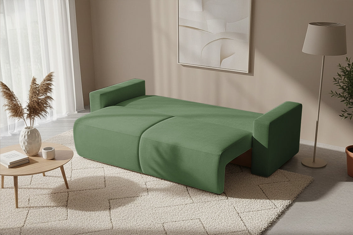 Canapea Extensibilă 3 locuri KENZO, cu ladă depozitare, 235x100x93 cm Prestige Home