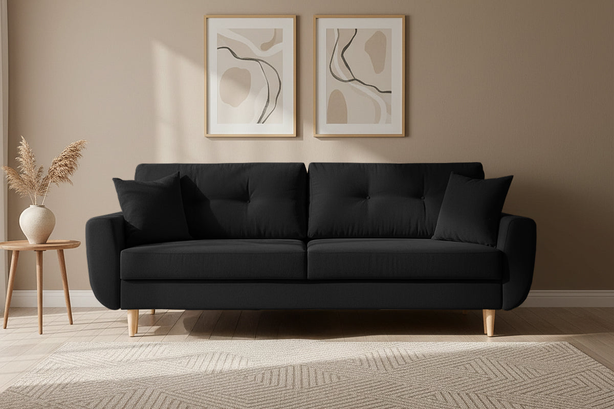 Canapea Extensibilă 3 locuri HELSINKI, cu ladă de depozitare, 227x90x90 cm Prestige Home