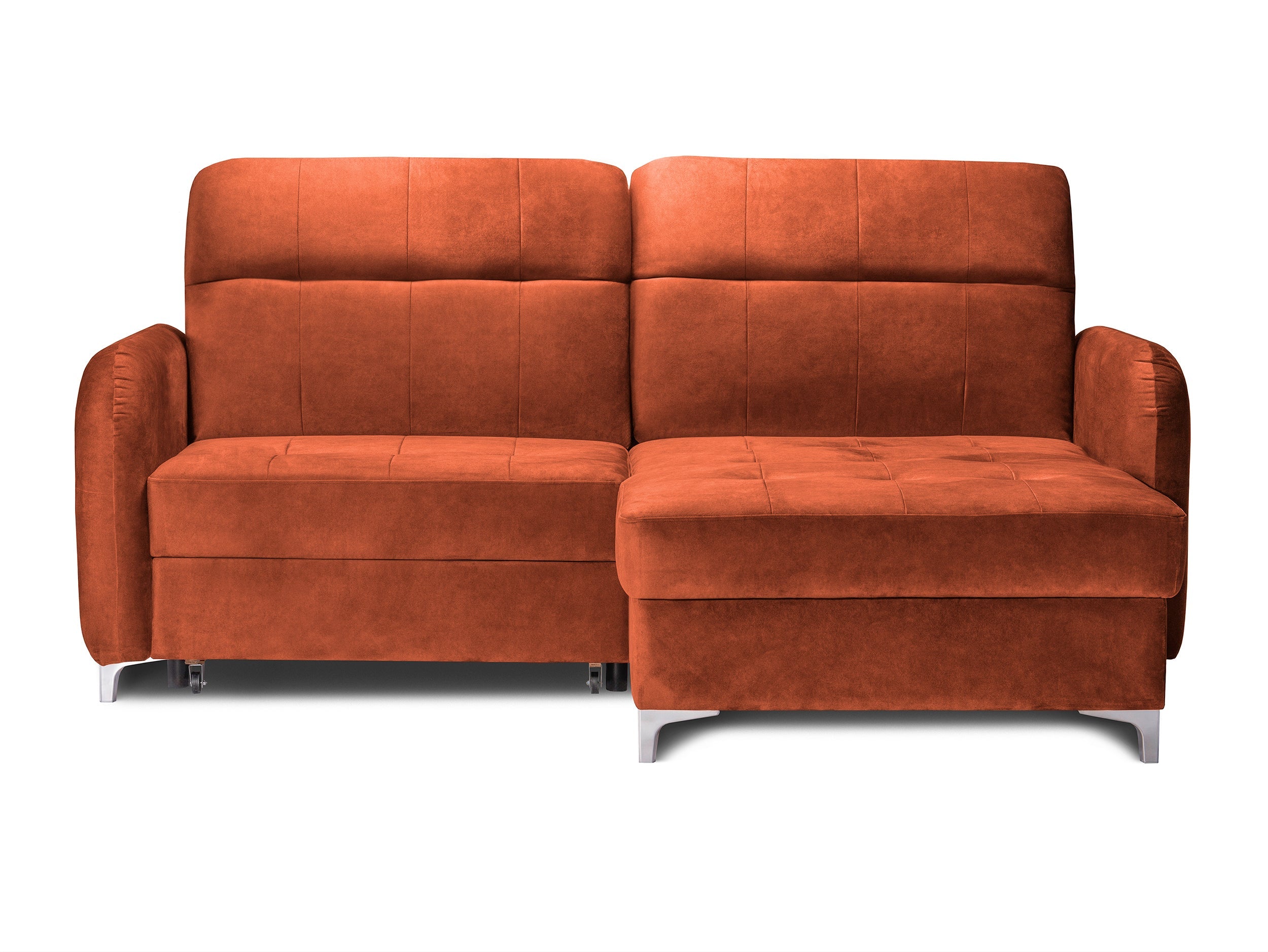 Colțar Extensibil STUDIO, cu lada depozitare, cu tetiere reglabile, 220 x 160 x 105 cm Prestige Home