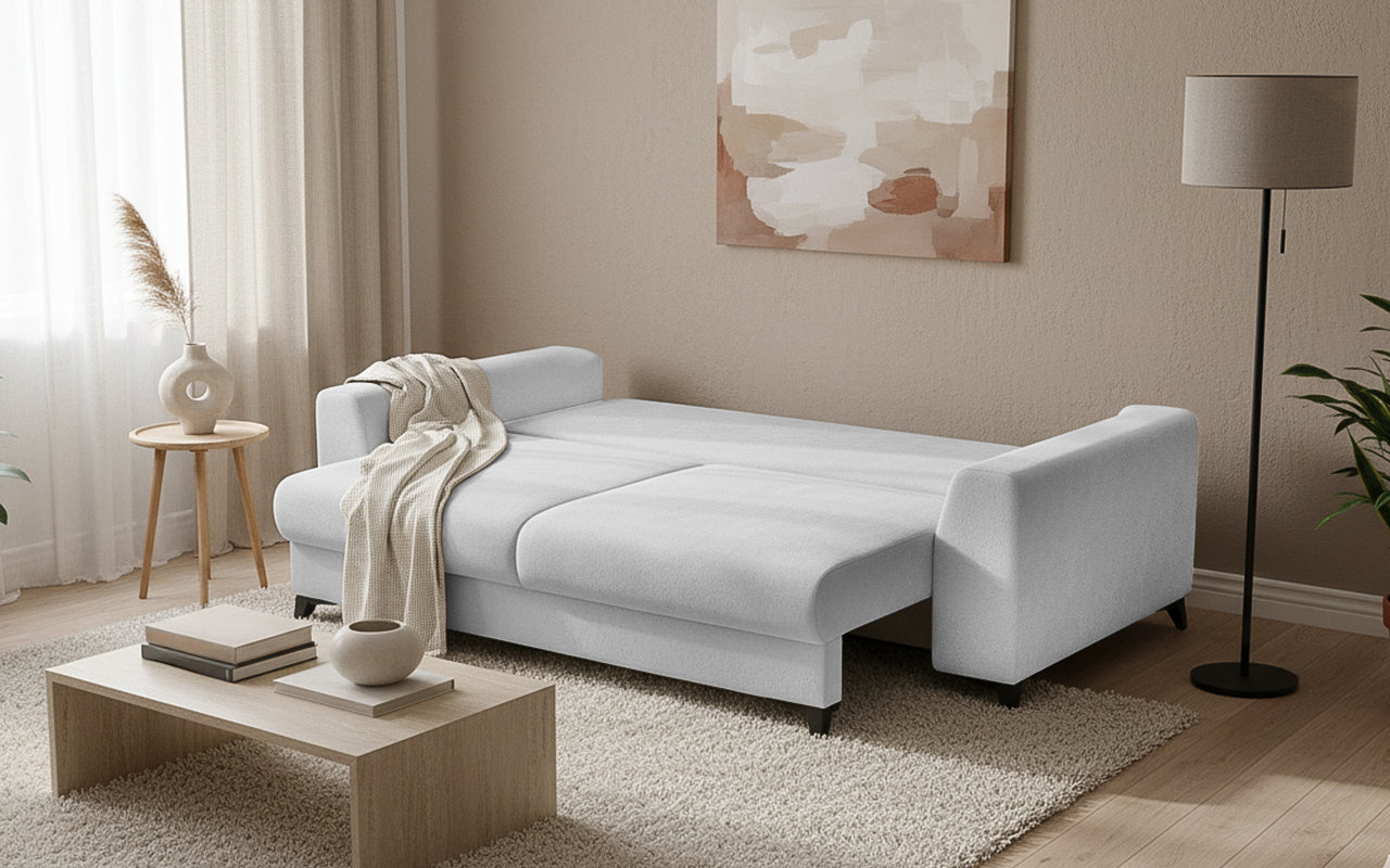 Canapea Extensibilă 3 locuri TIVOLI, cu ladă depozitare, 240x105x95 cm Prestige Home