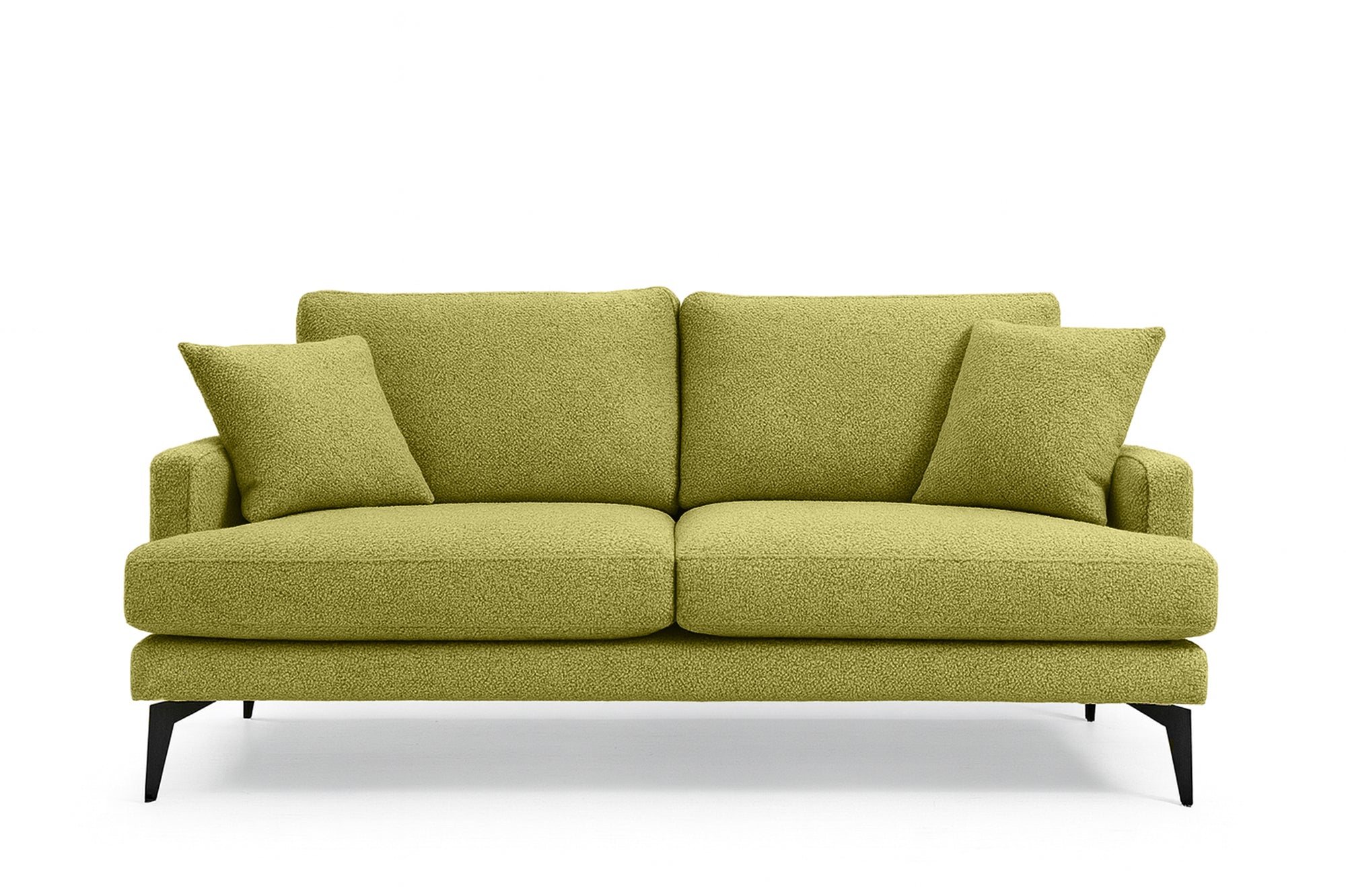 Canapea Fixă AZURRO, 2 locuri, 175x90x85 cm Verde-Olive-Mystery Prestige Home