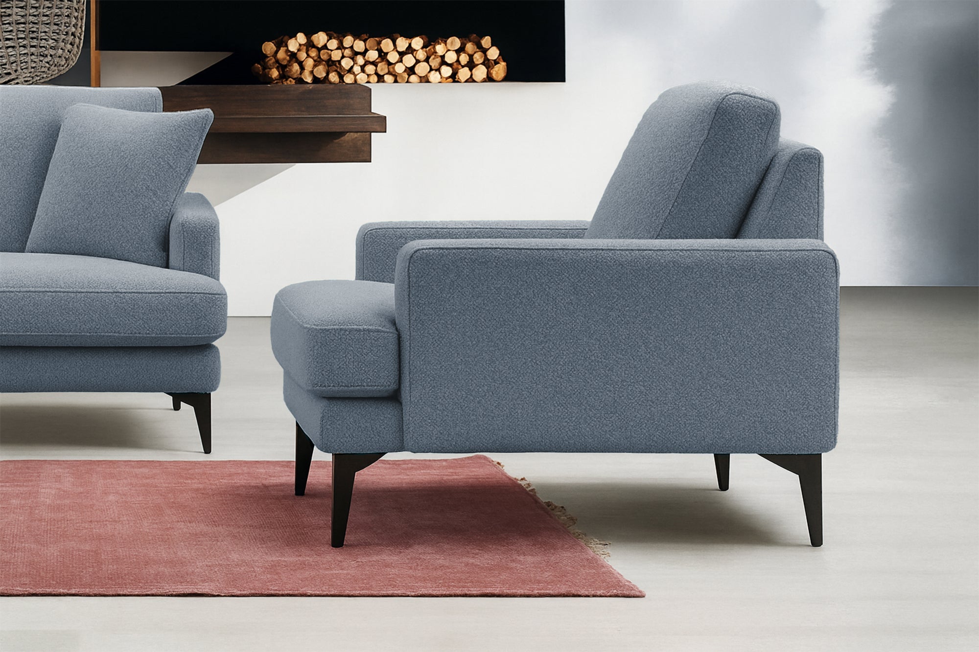 Fotoliu AZURRO, 80x90x85 cm Prestige Home