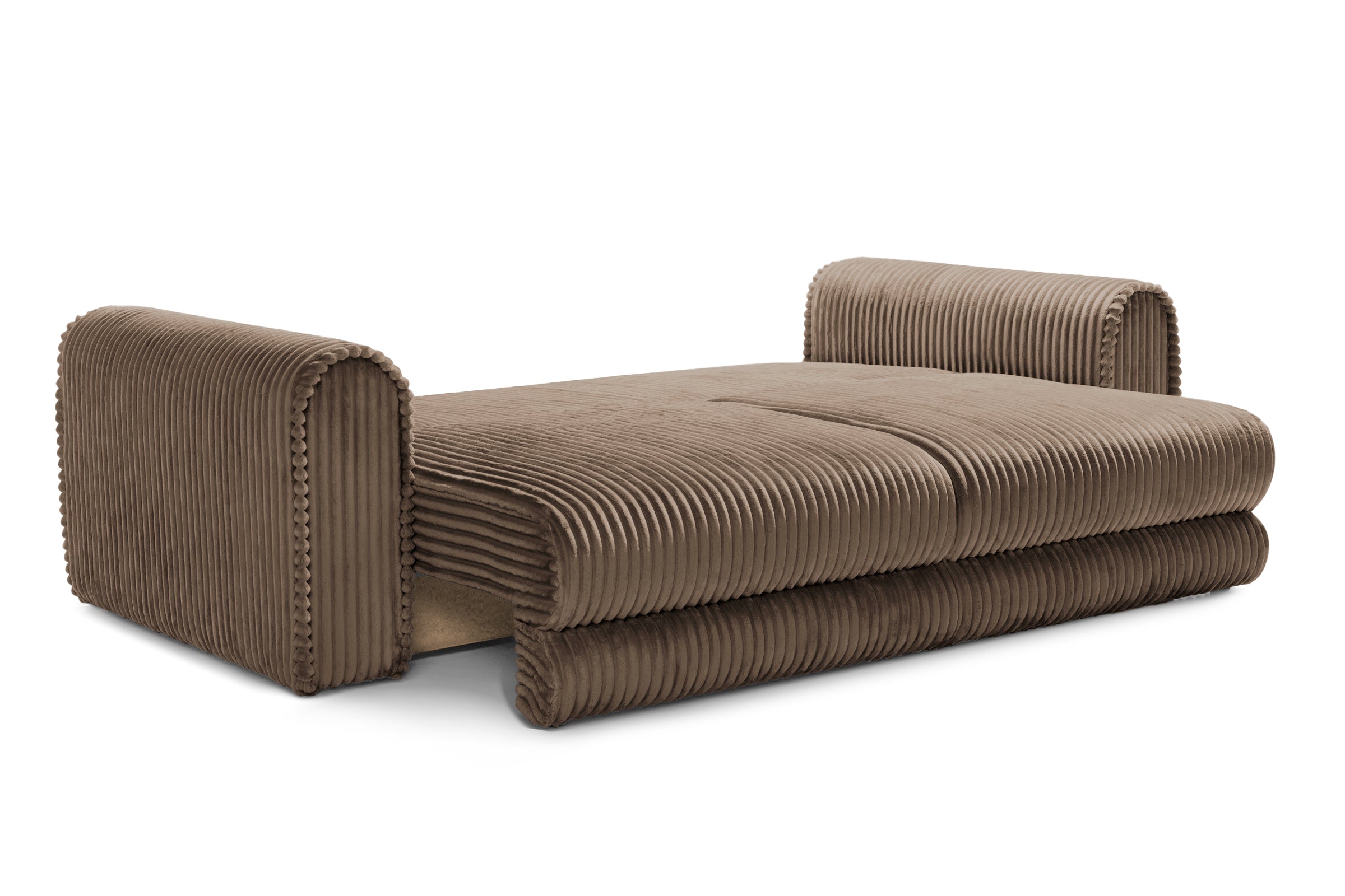 Canapea Extensibilă 3 locuri FELLINI, cu ladă depozitare, 243x108x90 cm Prestige Home