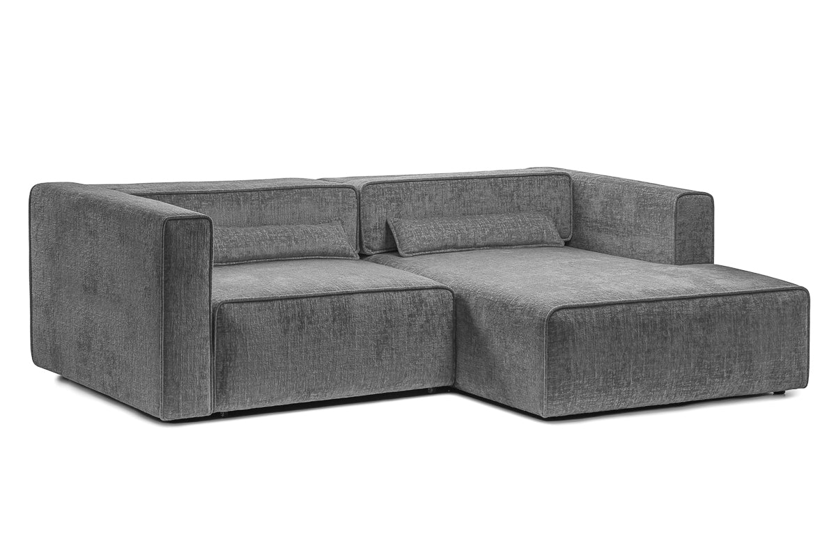 Colțar Extensibil 3 locuri ZANETTO, cu ladă de depozitare, 240x157x70 cm Prestige Home