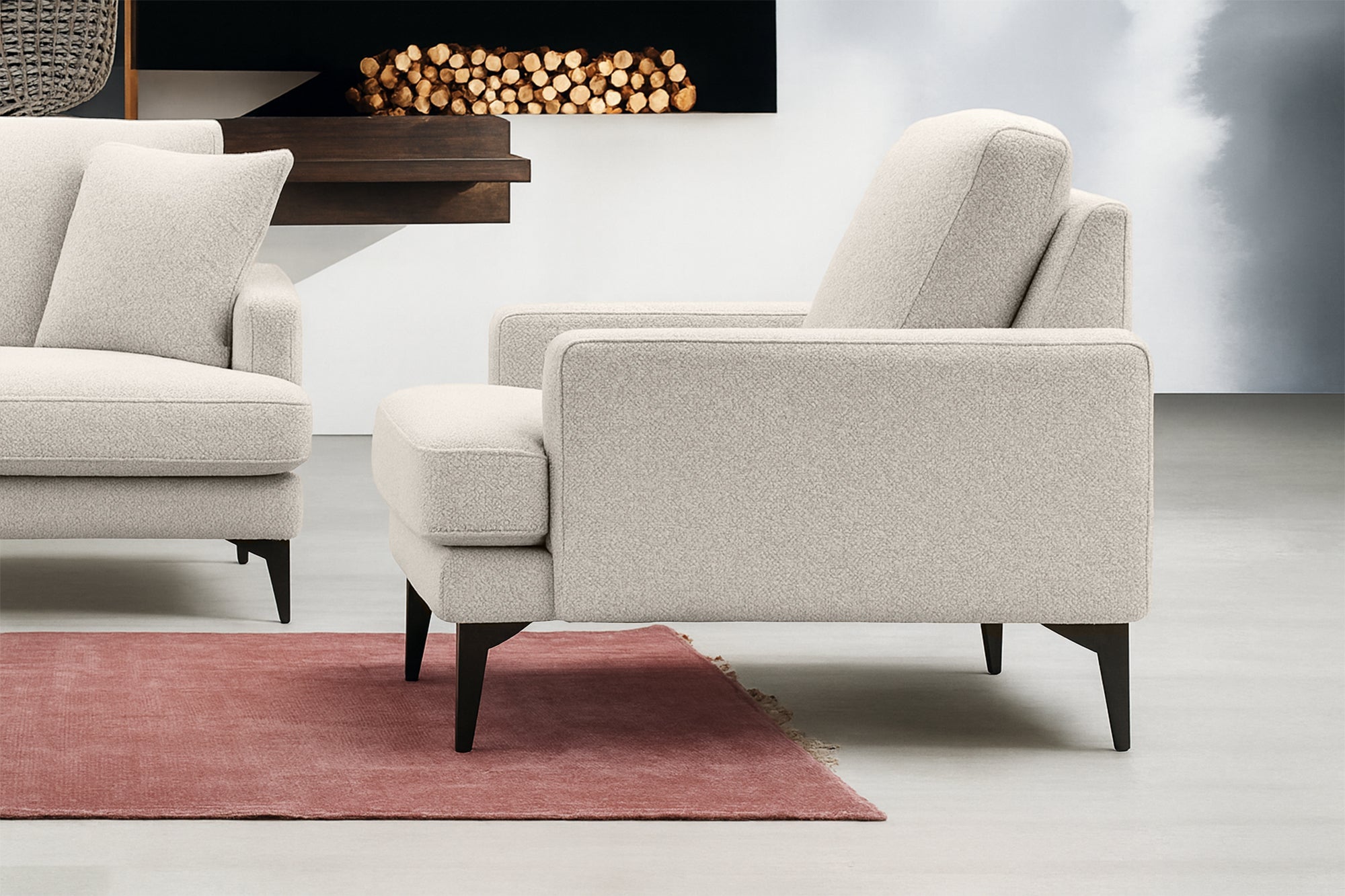 Fotoliu AZURRO, 80x90x85 cm Prestige Home
