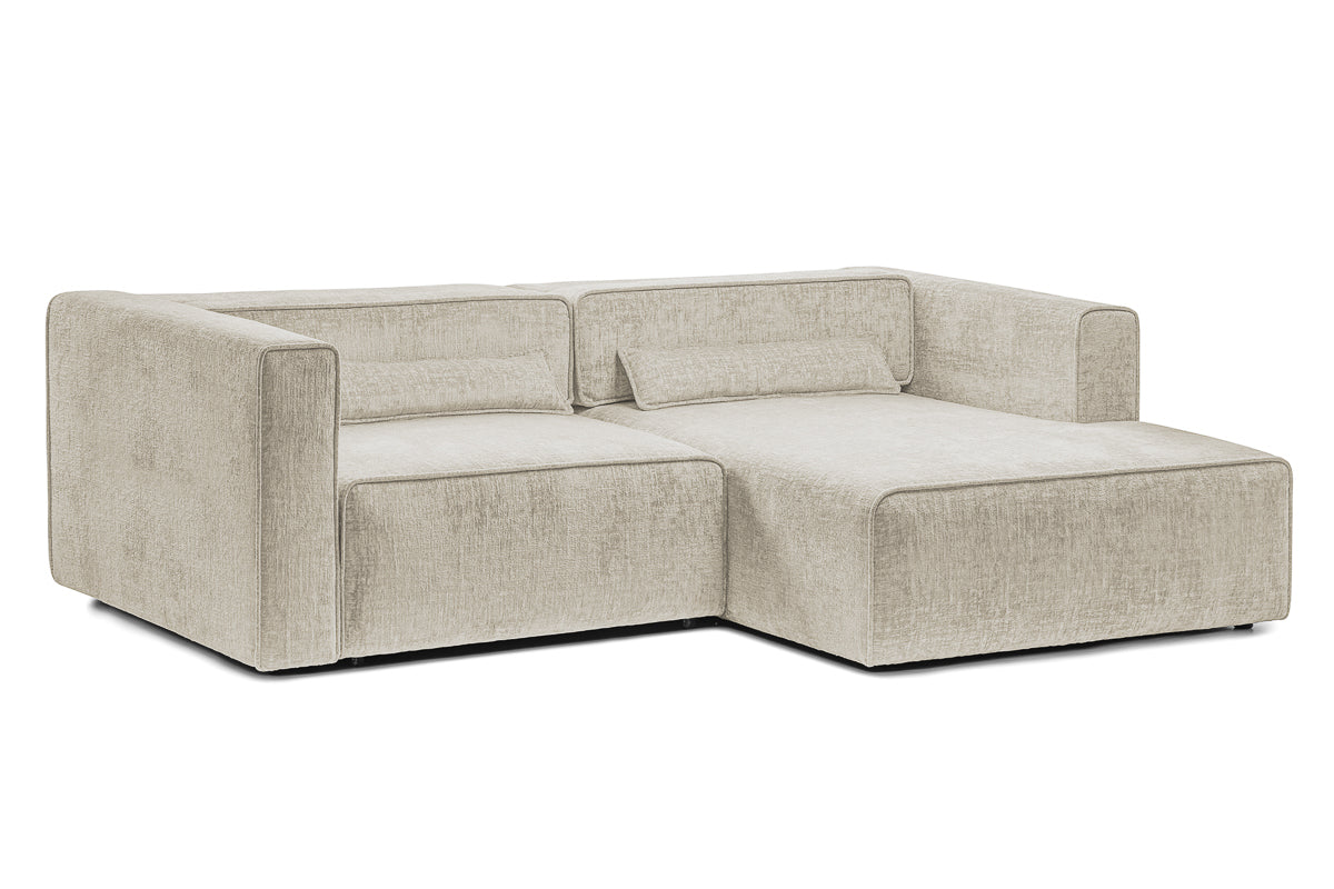 Colțar Extensibil 3 locuri ZANETTO, cu ladă de depozitare, 240x157x70 cm Prestige Home