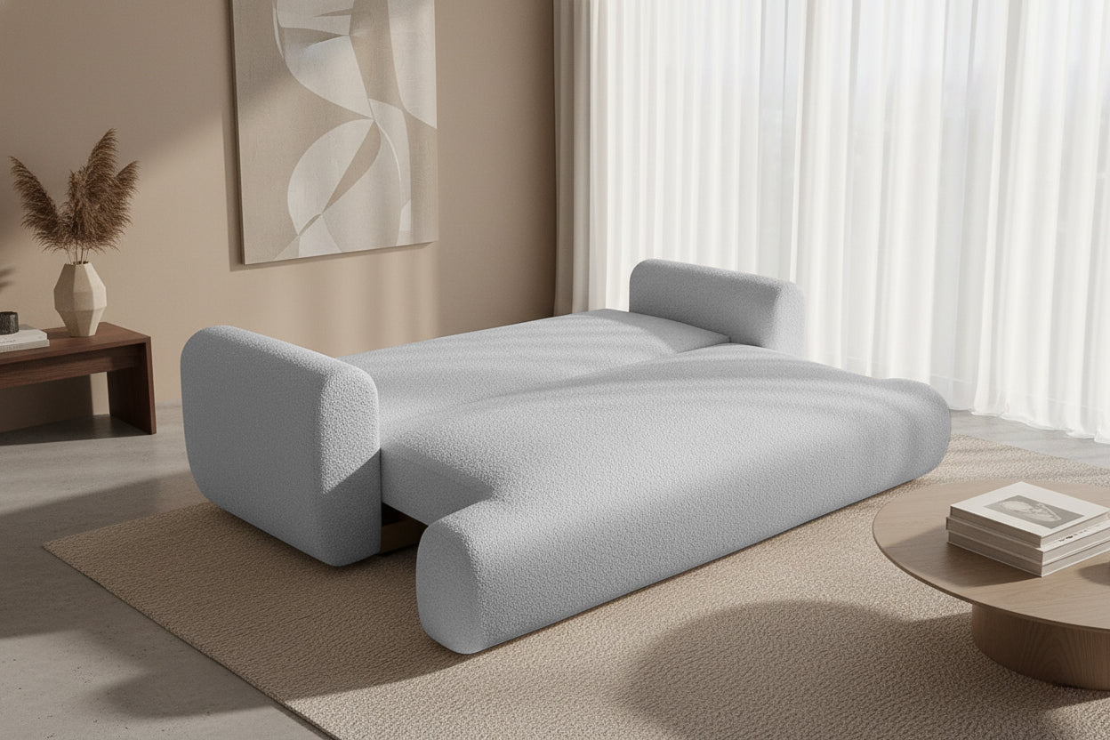 Canapea Extensibilă 3 locuri NOA, cu ladă depozitare, 244x108x80 cm Prestige Home