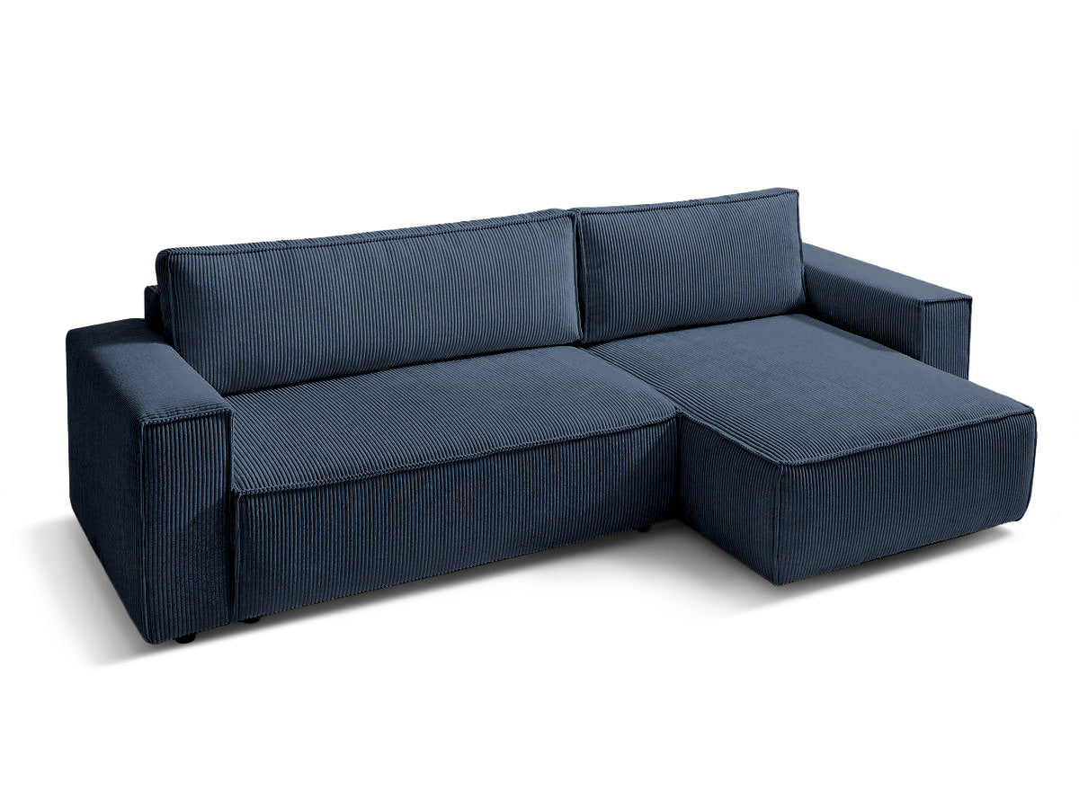 Colțar Extensibil CLOUD, cu ladă de depozitare, șezlong interschimbabil, 275x145x85 cm Prestige Home