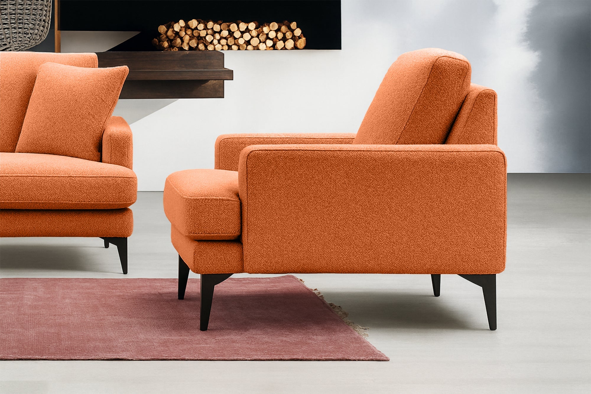 Fotoliu AZURRO, 80x90x85 cm Prestige Home