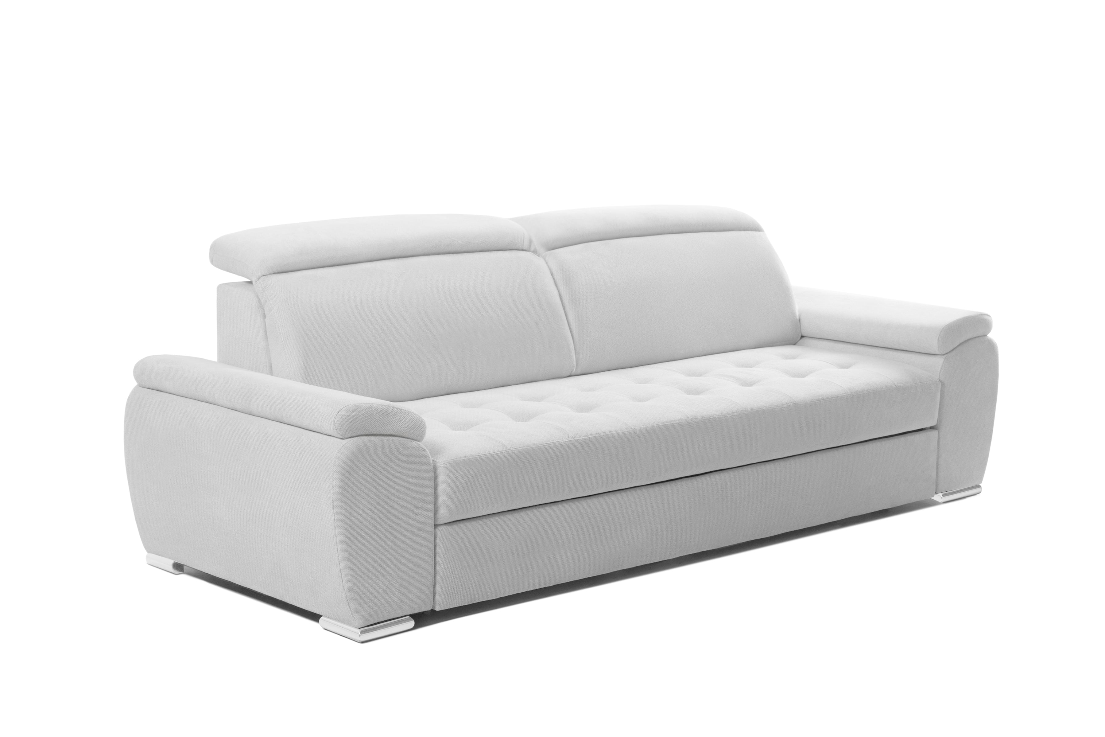 Canapea Extensibilă 3 locuri TRENDY, cu tetiere reglabile, 250x95x105 cm Prestige Home