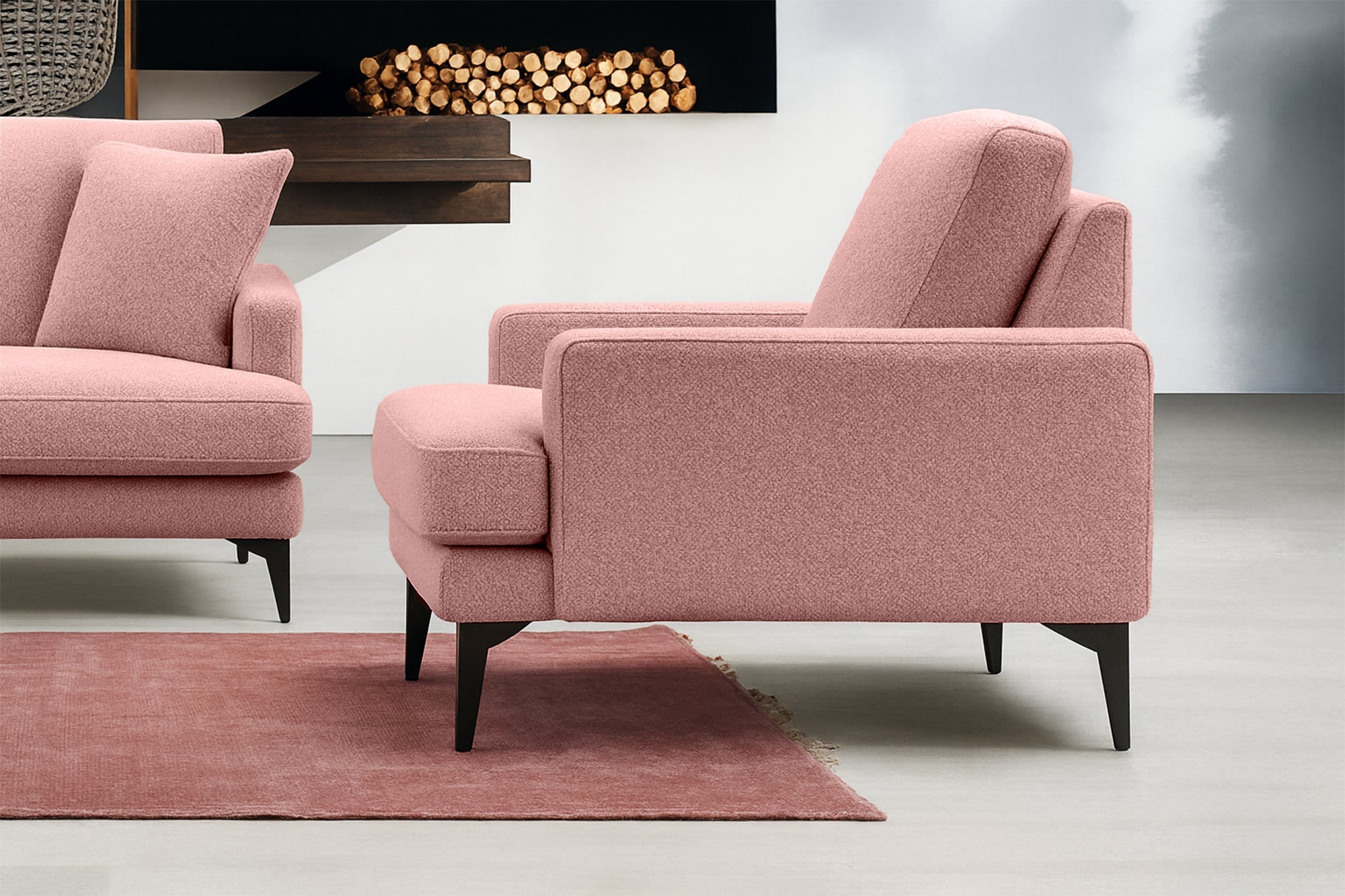 Fotoliu AZURRO, 80x90x85 cm Prestige Home