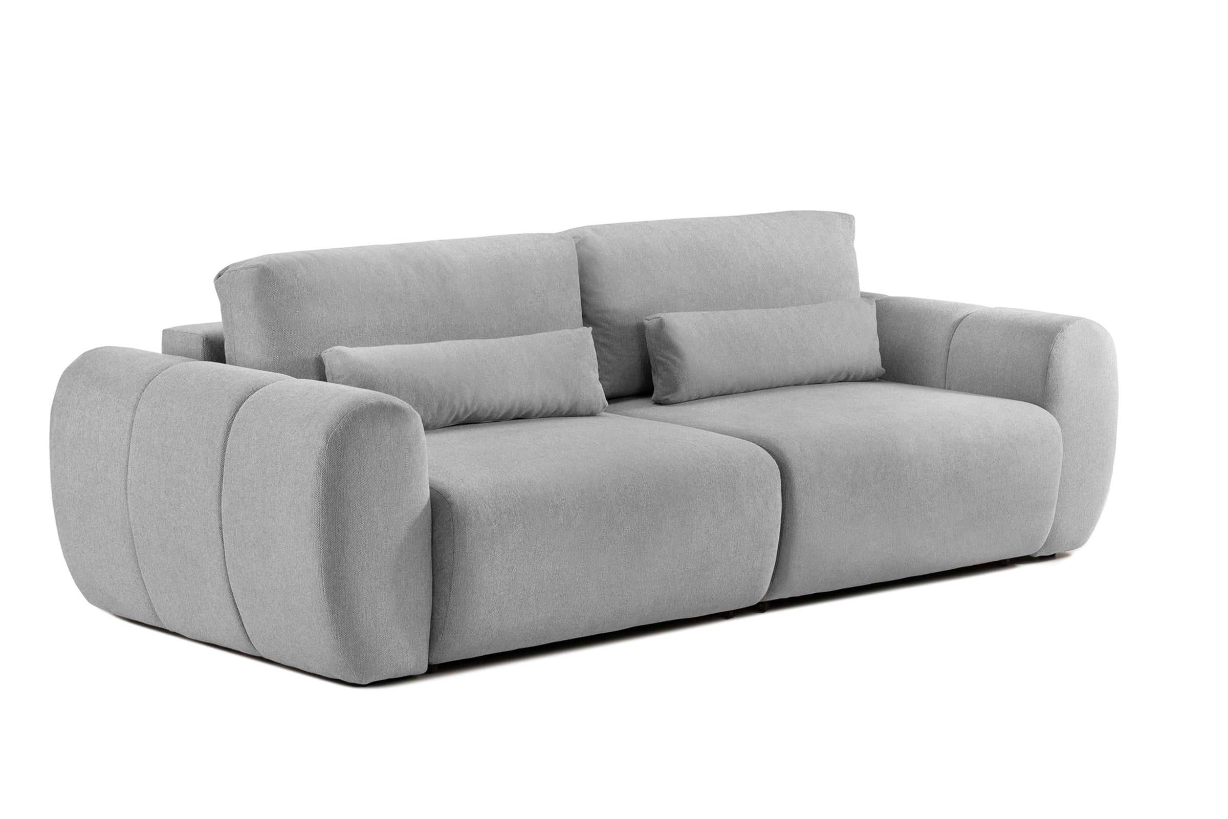 Canapea Extensibilă 3 locuri VERSA, cu 2 lăzi depozitare, 260x110x85 cm Prestige Home