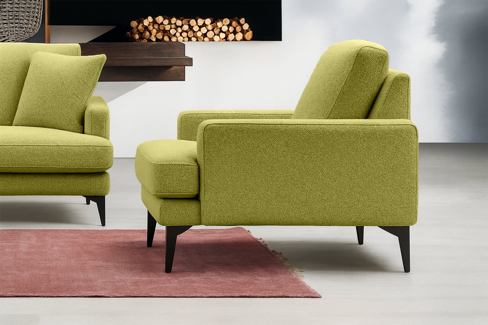 Fotoliu AZURRO, 80x90x85 cm Prestige Home