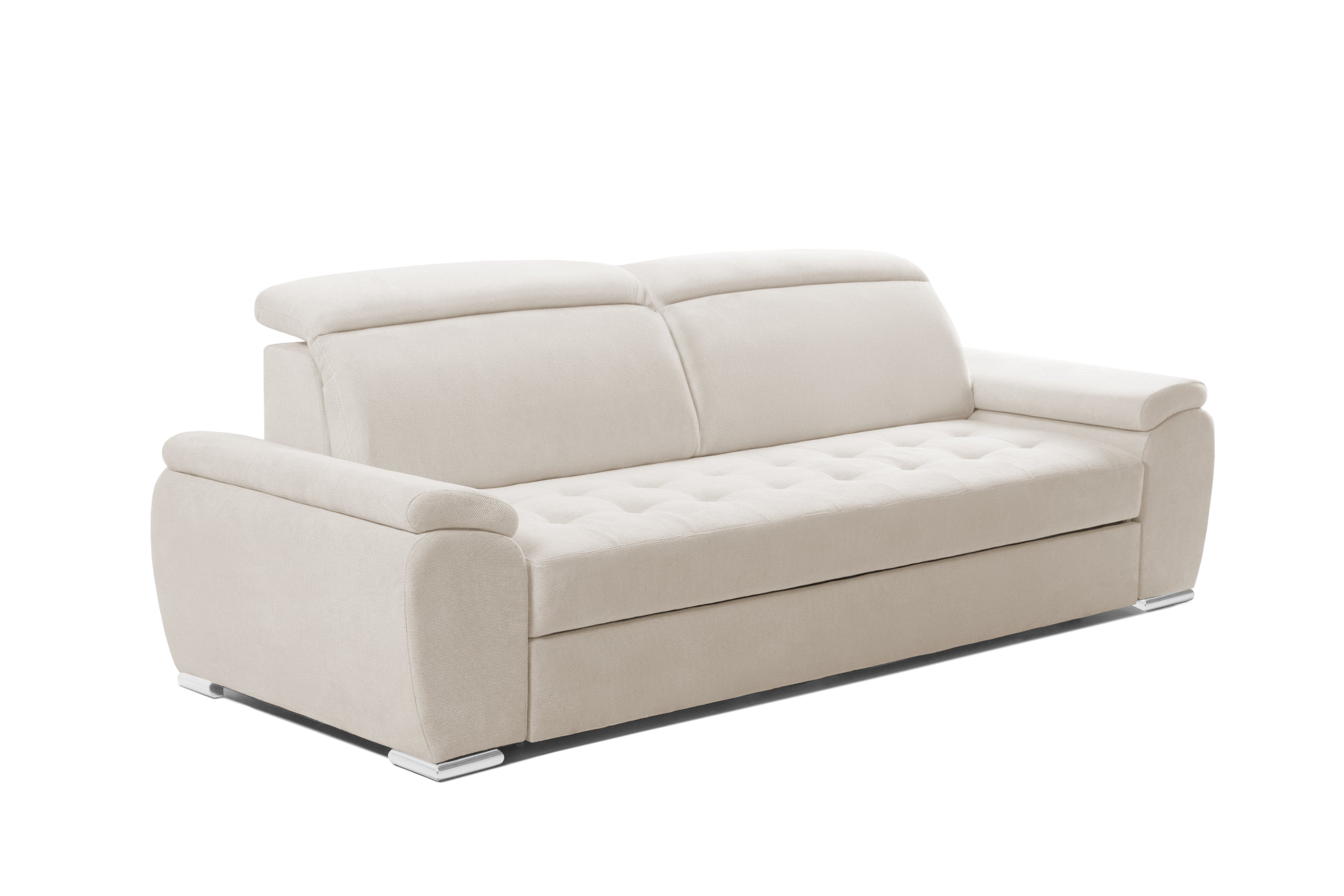 Canapea Extensibilă 3 locuri TRENDY, cu tetiere reglabile, 250x95x105 cm Prestige Home