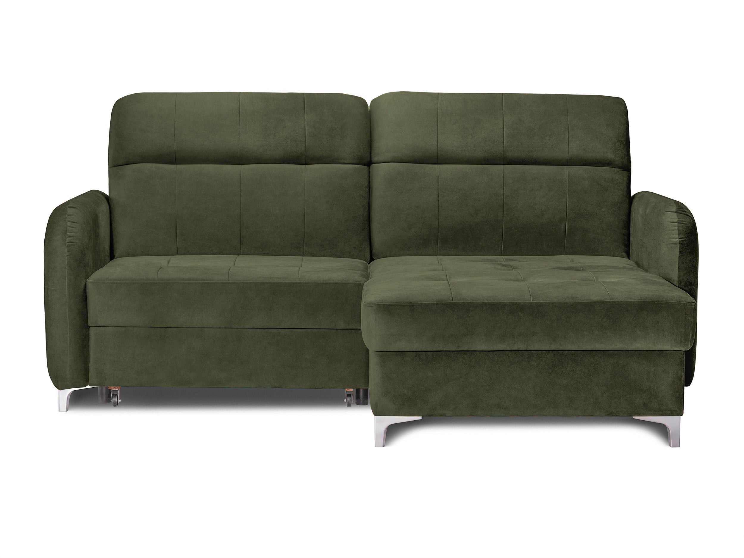 Colțar Extensibil STUDIO, cu lada depozitare, cu tetiere reglabile, 220 x 160 x 105 cm Prestige Home