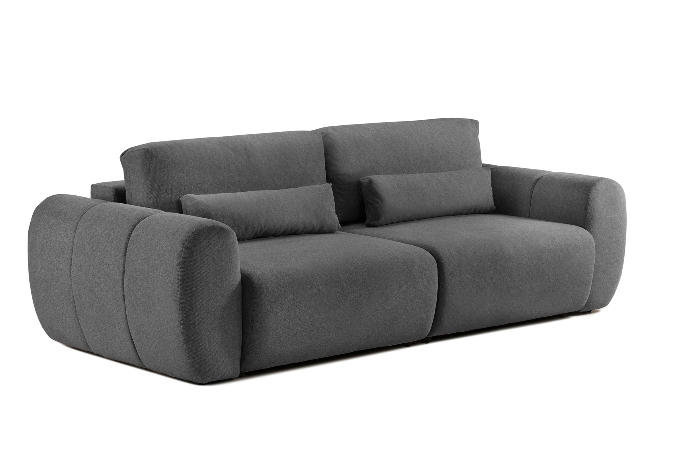 Canapea Extensibilă 3 locuri VERSA, cu 2 lăzi depozitare, 260x110x85 cm Prestige Home