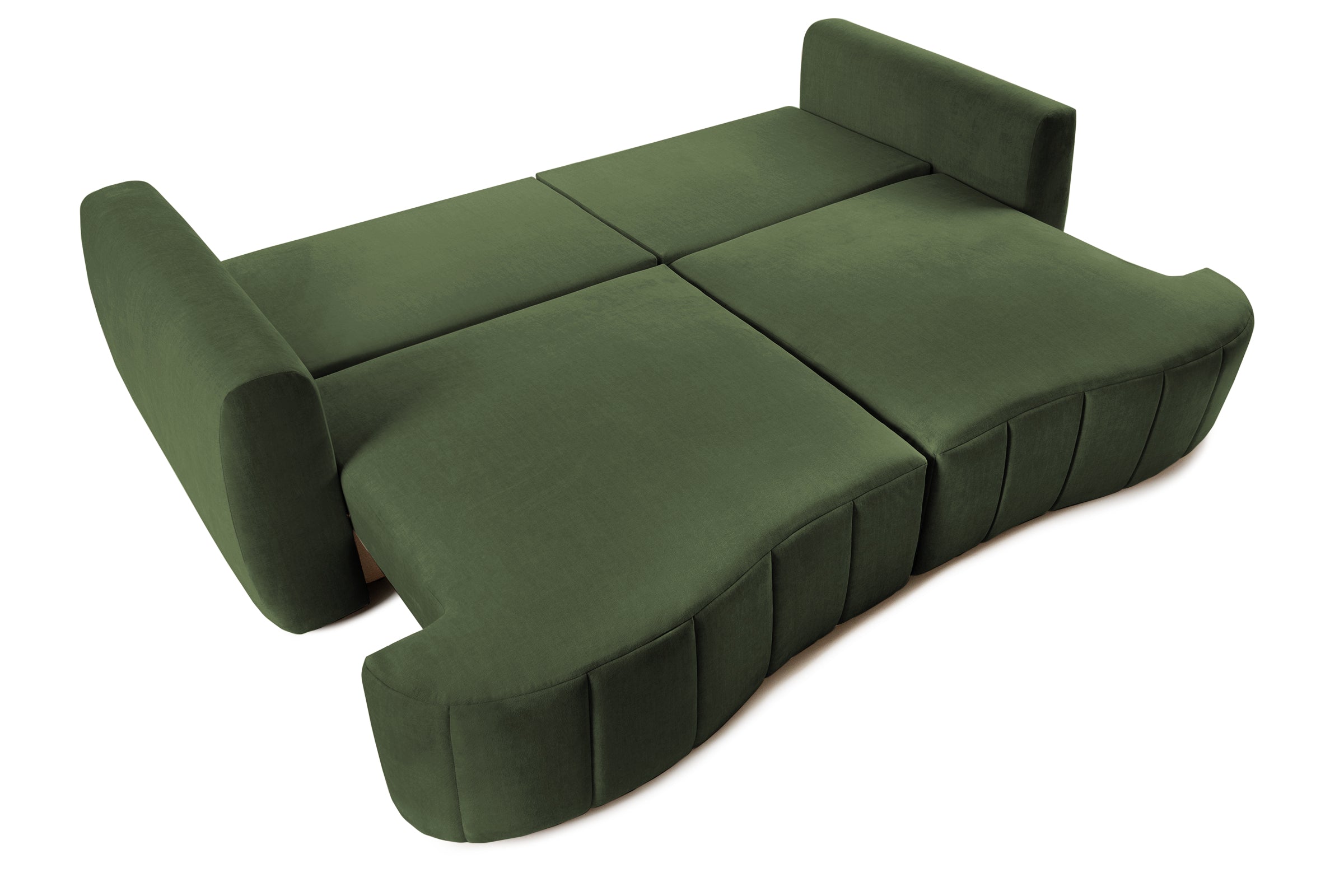 Canapea Extensibilă 3 locuri SAMBA, cu 2 lăzi depozitare, 242x127x90 cm Prestige Home