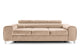 Canapea Extensibilă 3 locuri TIME, cu tetiere reglabile, cu suport lombar, 255x97x94 cm #color_Bej-Velluto