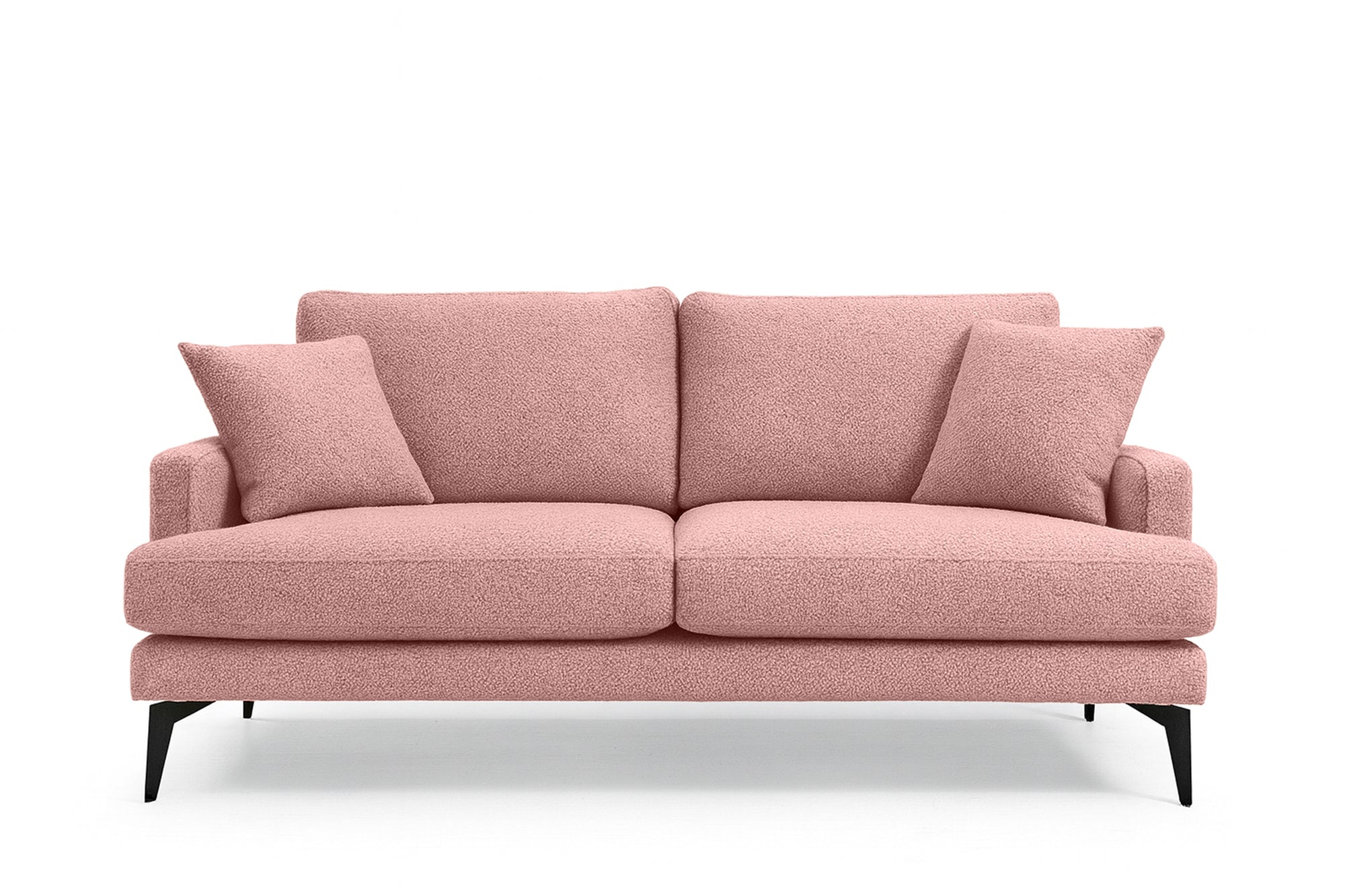 Canapea Fixă AZURRO, 2 locuri, 175x90x85 cm Roz-Mystery Prestige Home