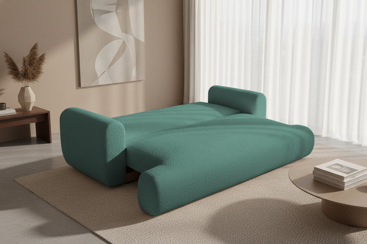 Canapea Extensibilă 3 locuri NOA, cu ladă depozitare, 244x108x80 cm Prestige Home