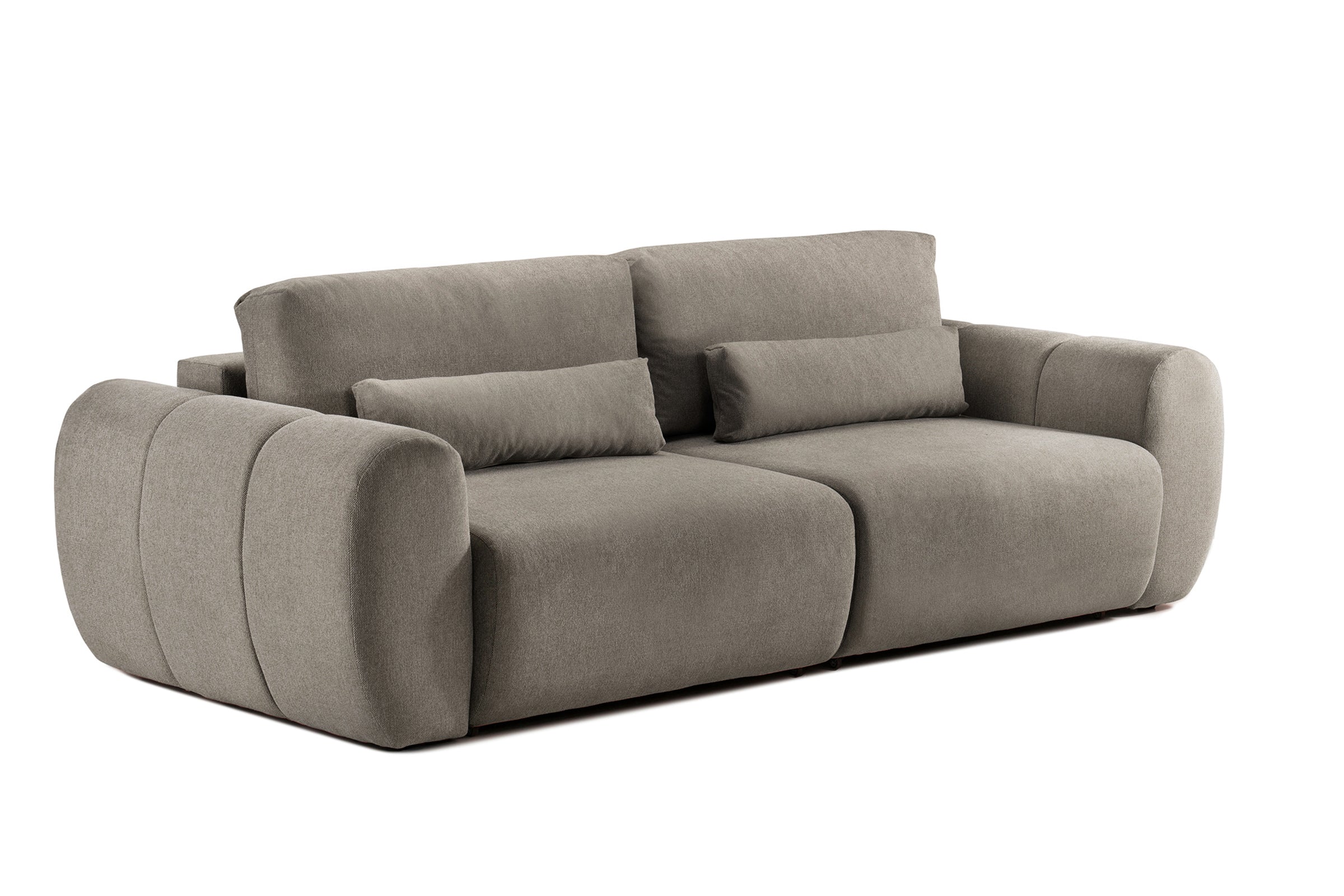 Canapea Extensibilă 3 locuri VERSA, cu 2 lăzi depozitare, 260x110x85 cm Prestige Home