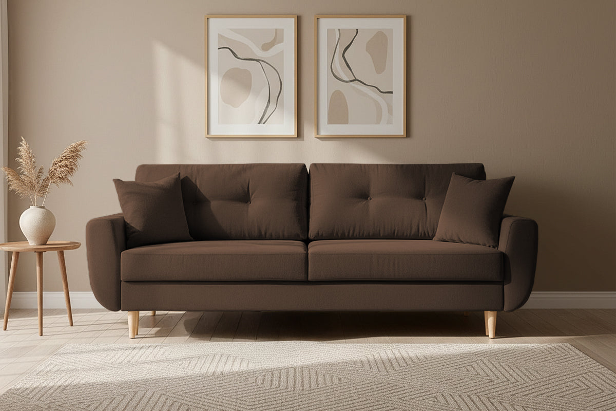 Canapea Extensibilă 3 locuri HELSINKI, cu ladă de depozitare, 227x90x90 cm Prestige Home