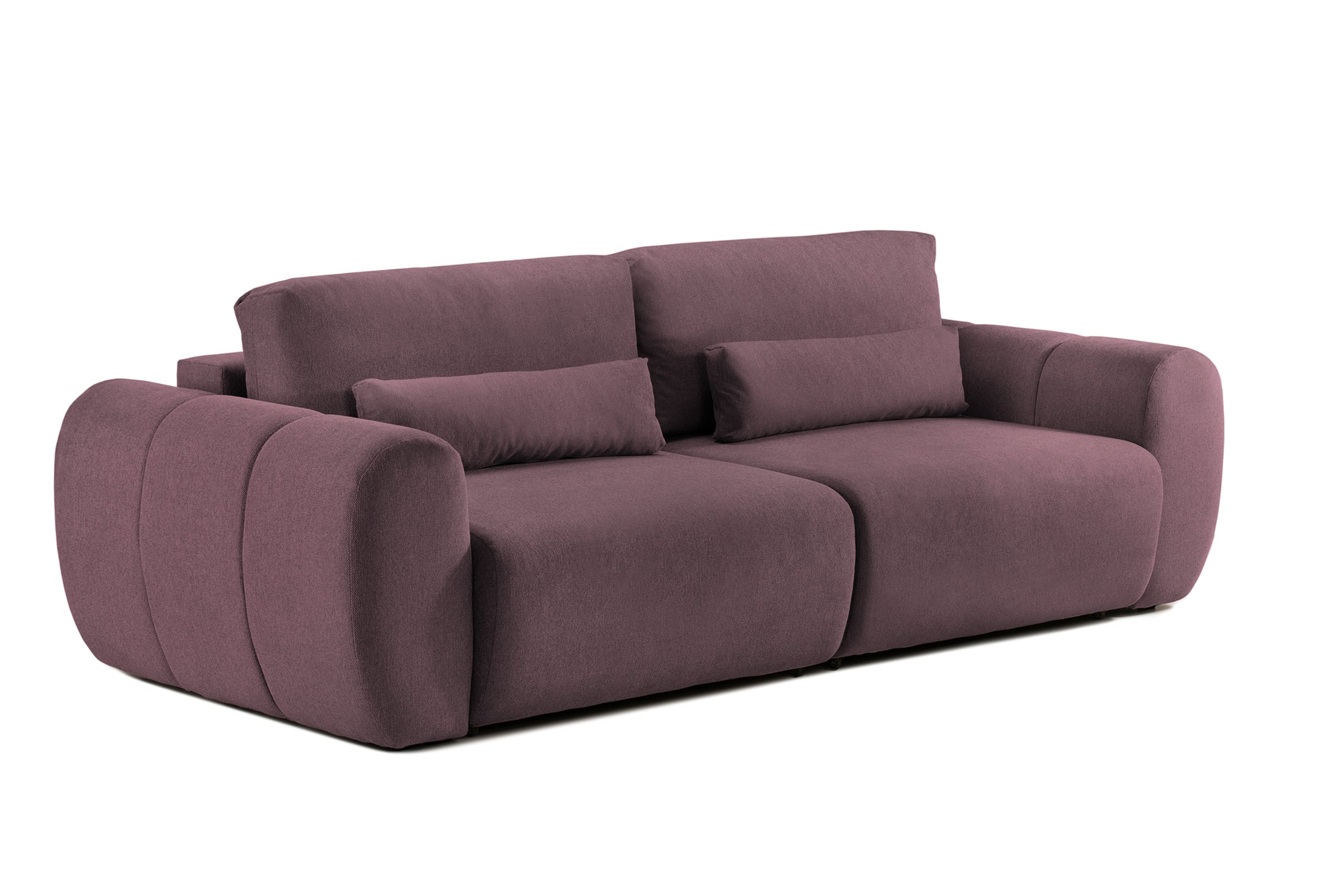 Canapea Extensibilă 3 locuri VERSA, cu 2 lăzi depozitare, 260x110x85 cm Prestige Home