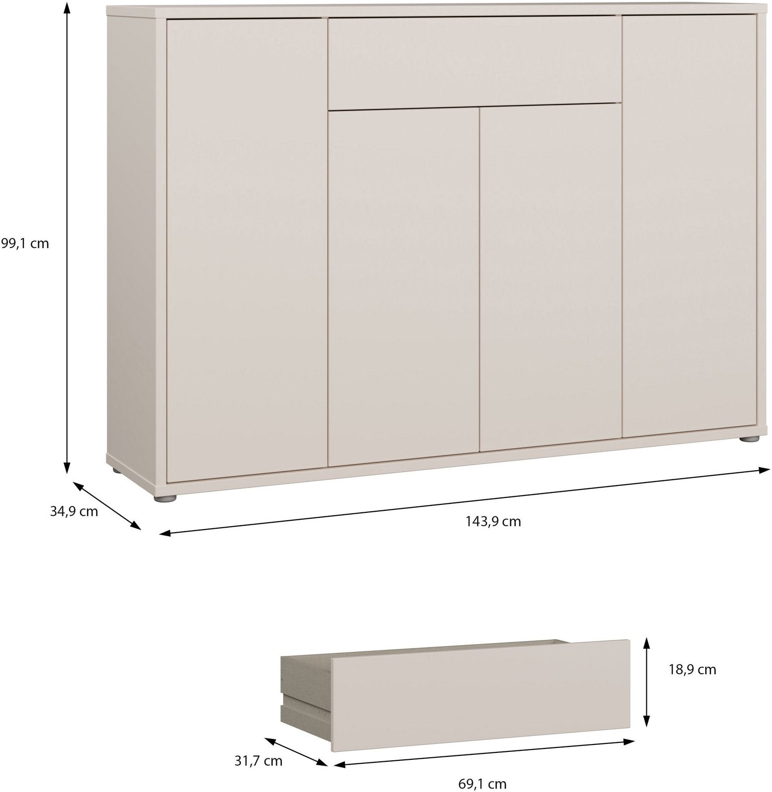 Pantofar Alice Springs, 28 perechi, alb, 144×99×35 cm, Push-to-Open Arboteca