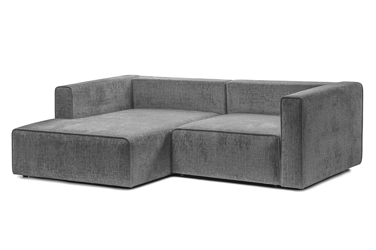 Colțar Extensibil 3 locuri ZANETTO, cu ladă de depozitare, 240x157x70 cm Prestige Home