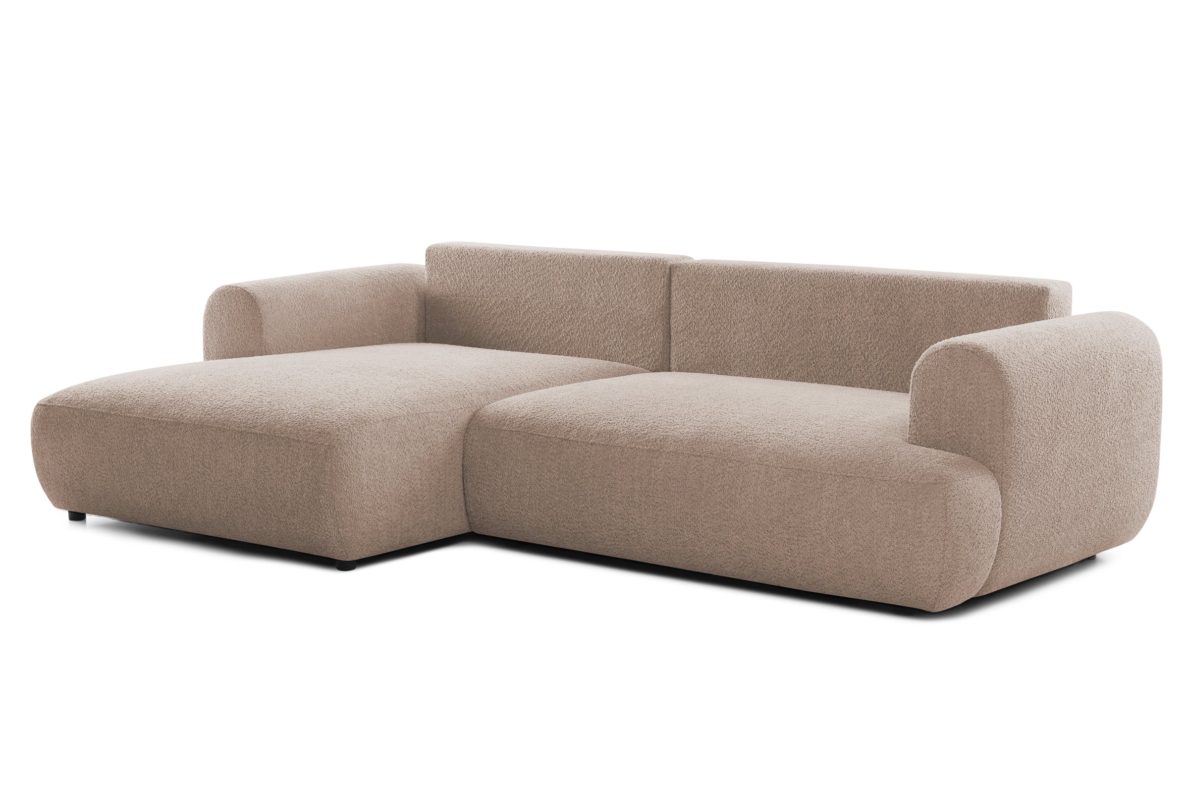 Colțar Extensibil 3 locuri NOA, cu ladă de depozitare, 270x155x80 cm Prestige Home