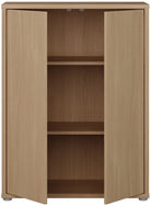 Comodă Alice Springs cu 2 uși, stejar, 74×99×41 cm, Push-to-Open Arboteca
