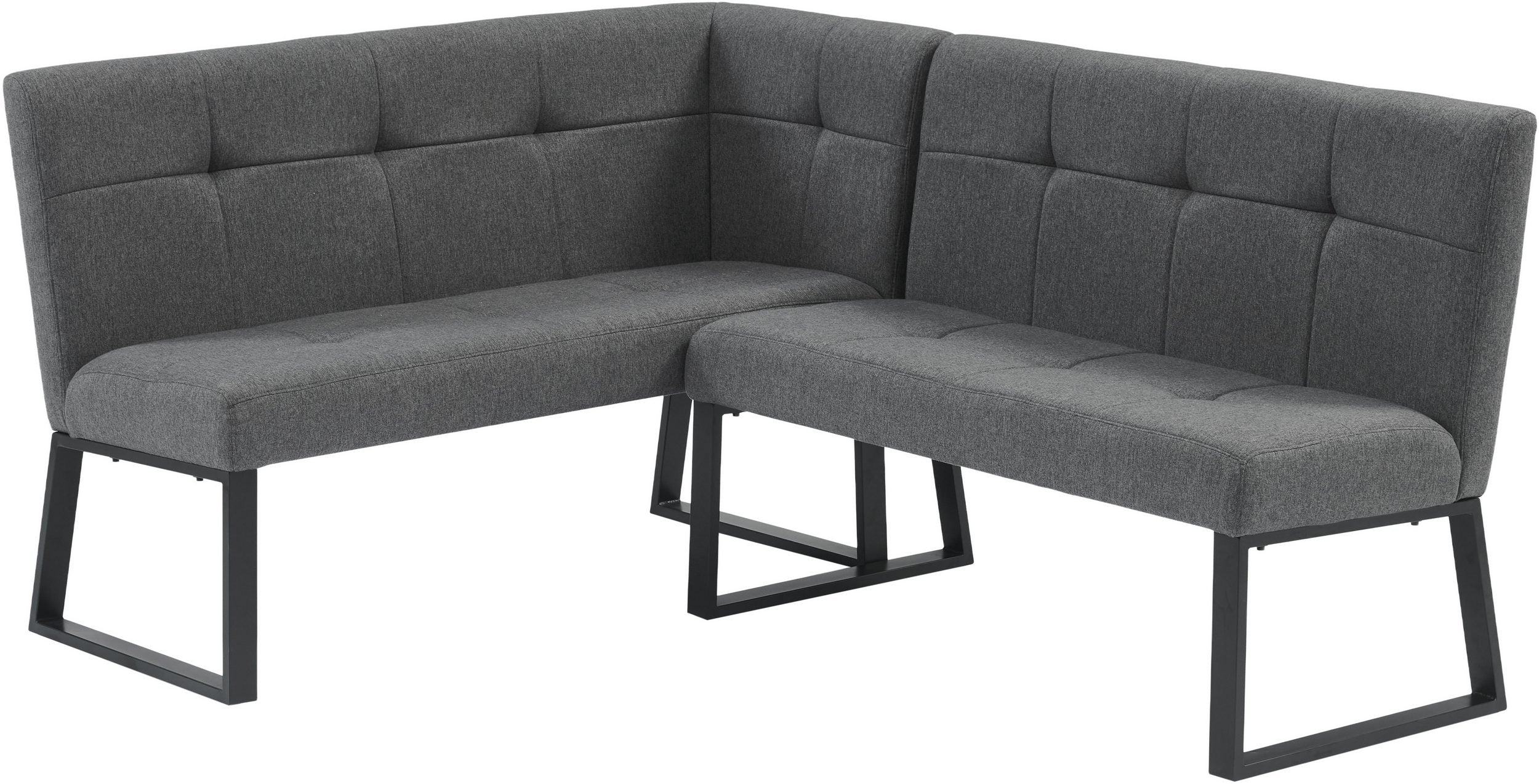 Set colțar bucătărie Geranium, masă și 2 scaune, 180×141×80,5 cm ,dreapta Arboteca