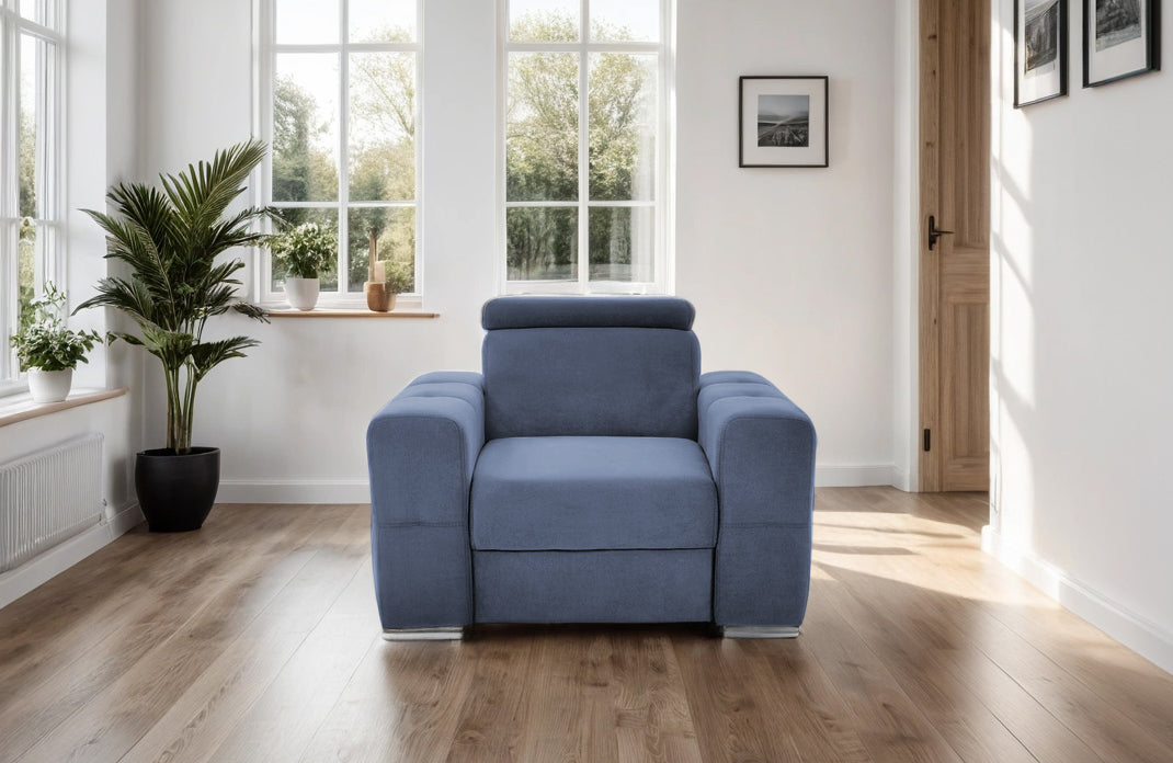 Fotoliu BELLAGIO, cu Tetier reglabil 105x96x86 cm Prestige Home