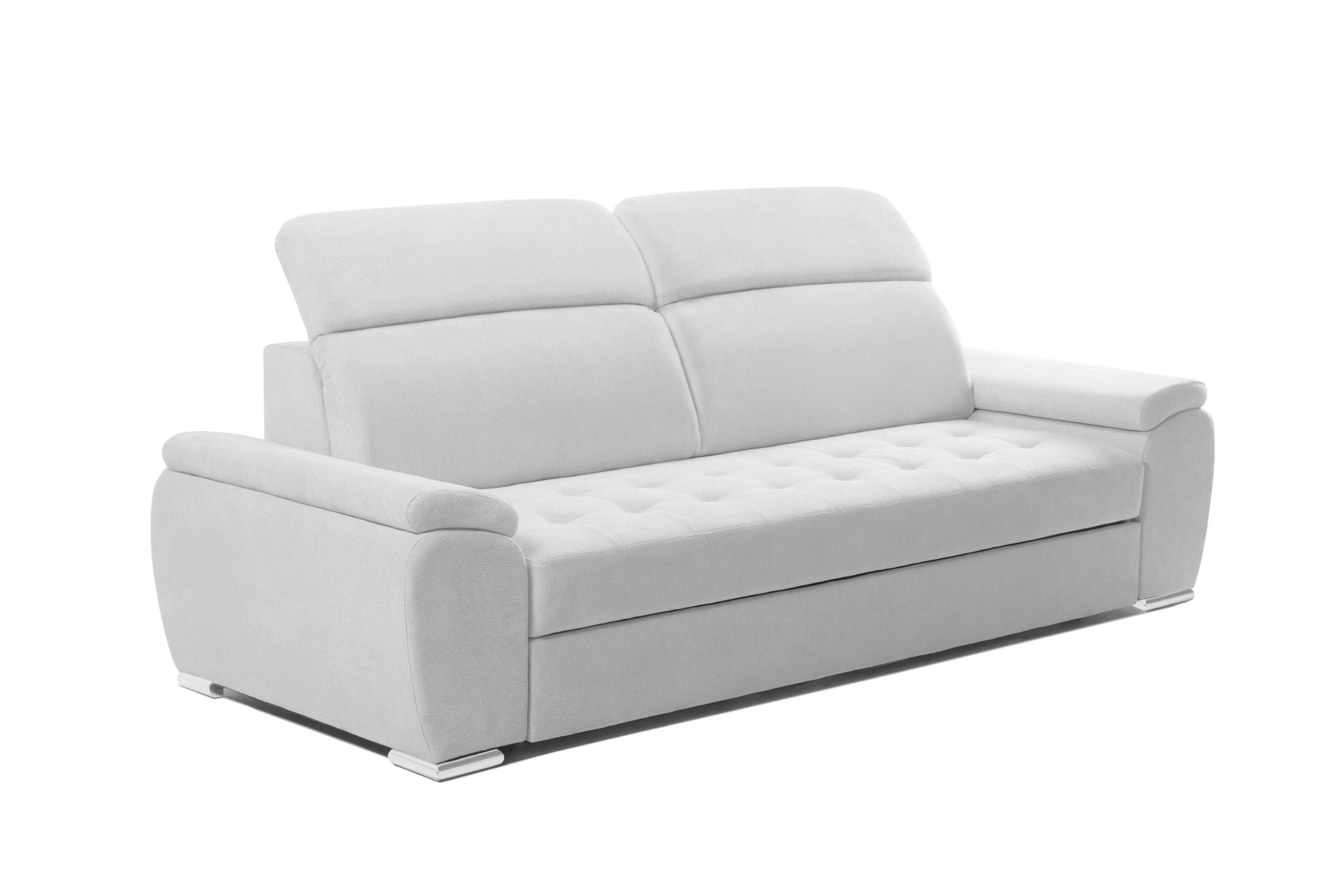 Canapea Extensibilă 3 locuri TRENDY, cu tetiere reglabile, 250x95x105 cm Prestige Home