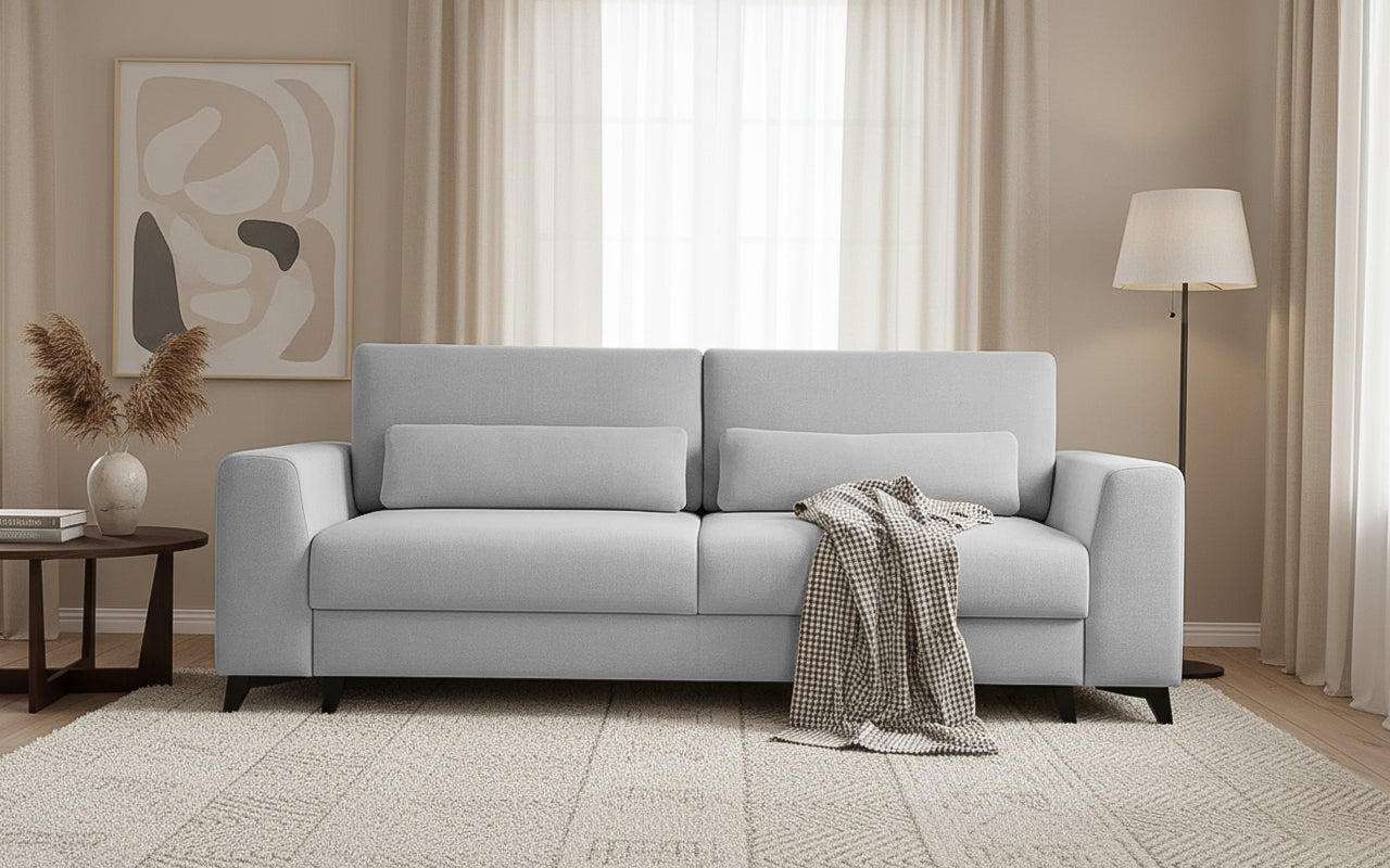 Canapea Extensibilă 3 locuri TIVOLI, cu ladă depozitare, 240x105x95 cm Prestige Home