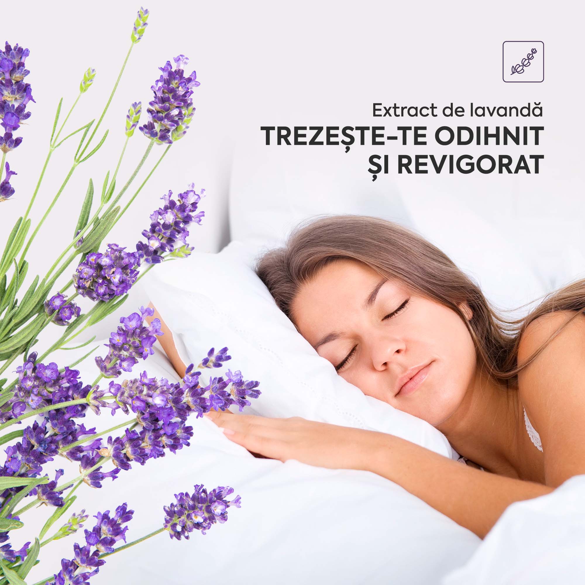 Saltea LAVENDER AIR HYGENE THERAPY,  husă detașabilă, superortopedică, cu spumă poliuretanică și arcuri, Grosime 25 cm
