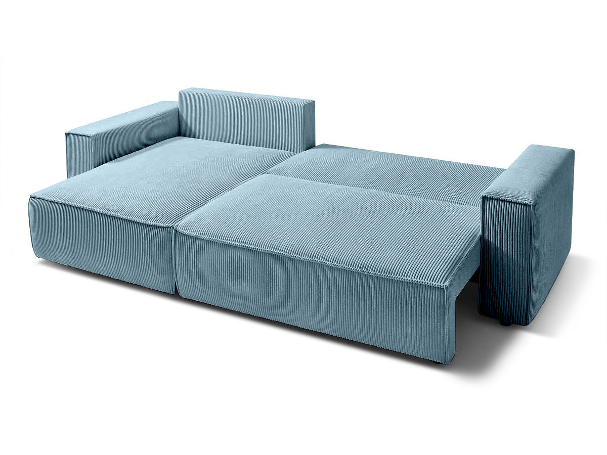 Colțar Extensibil CLOUD, cu ladă de depozitare, șezlong interschimbabil, 275x145x85 cm Prestige Home