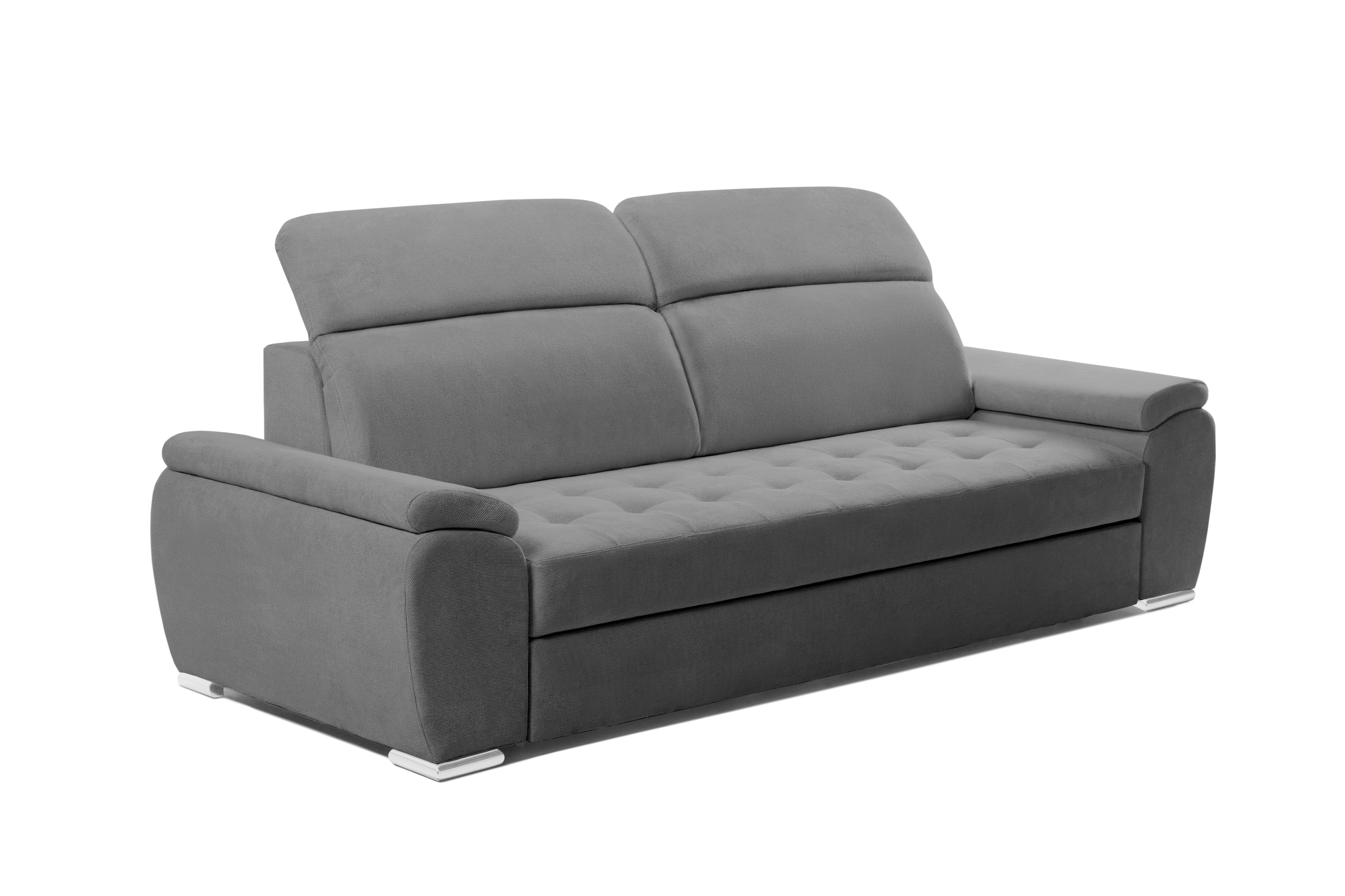 Canapea Extensibilă 3 locuri TRENDY, cu tetiere reglabile, 250x95x105 cm Prestige Home