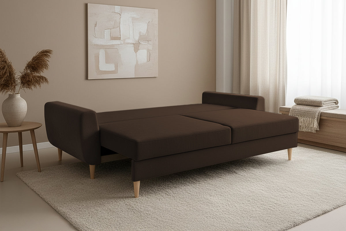 Canapea Extensibilă 3 locuri HELSINKI, cu ladă de depozitare, 227x90x90 cm Prestige Home