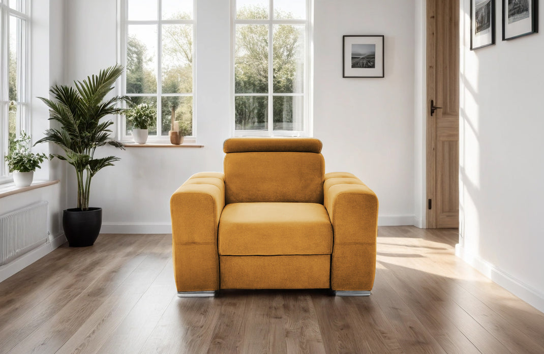 Fotoliu BELLAGIO, cu Tetier reglabil 105x96x86 cm Prestige Home