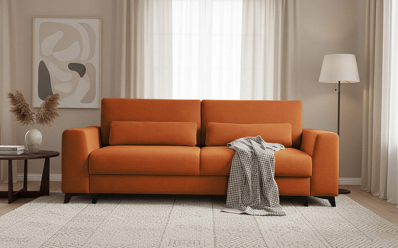 Canapea Extensibilă 3 locuri TIVOLI, cu ladă depozitare, 240x105x95 cm Prestige Home