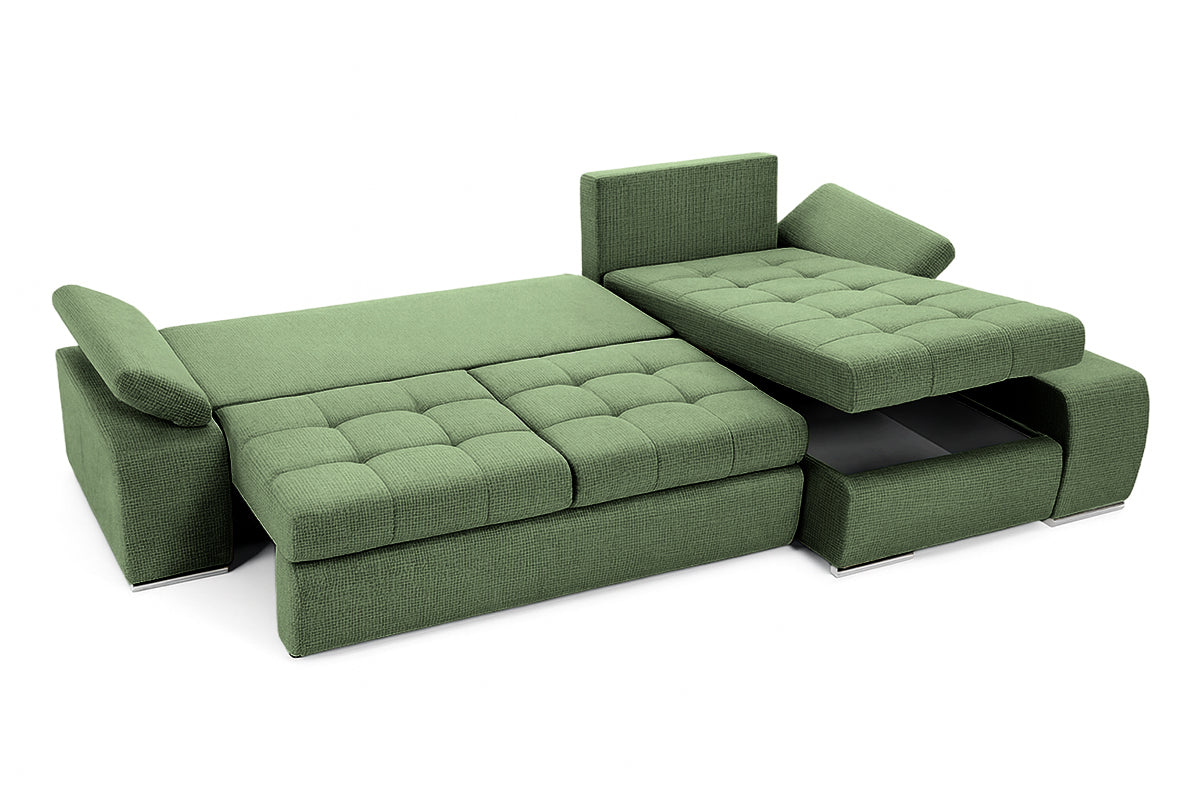 Colțar Extensibil VENETIA, cu ladă de depozitare, variante stânga/dreapta 290x170x80 cm Prestige Home