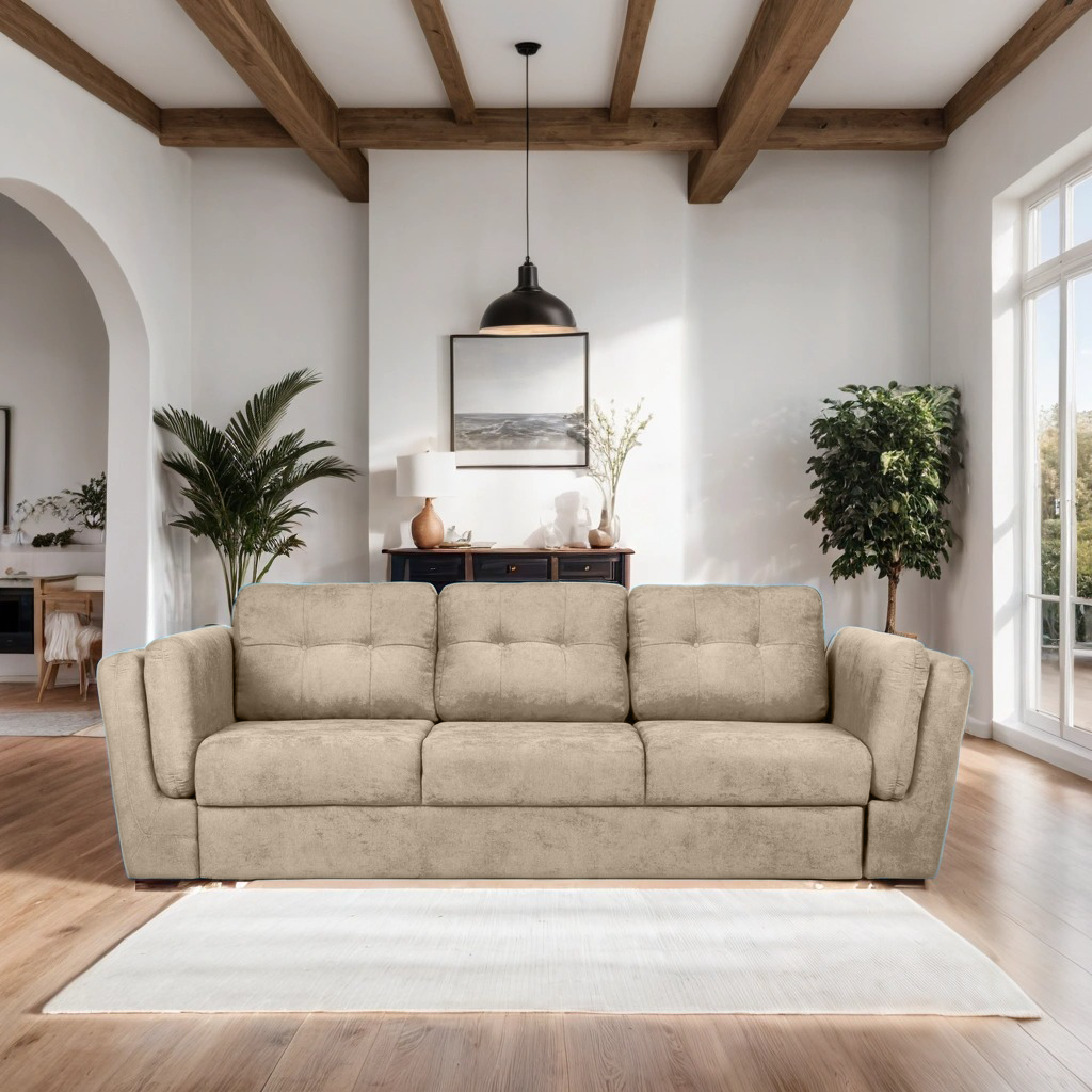 Canapea Extensibilă 3 locuri JAZZ, 250x105x90 cm Prestige Home