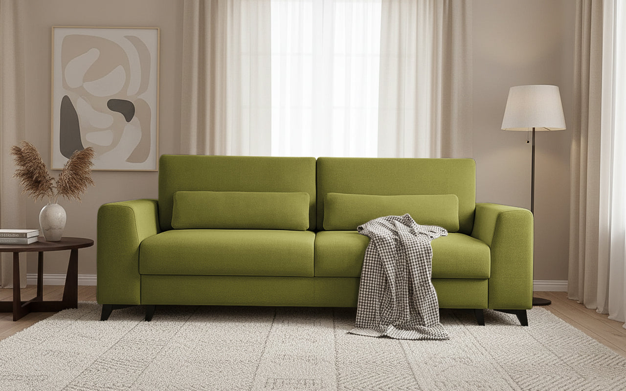 Canapea Extensibilă 3 locuri TIVOLI, cu ladă depozitare, 240x105x95 cm Prestige Home