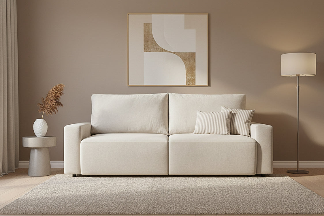 Canapea Extensibilă 3 locuri KENZO, cu ladă depozitare, 235x100x93 cm Prestige Home