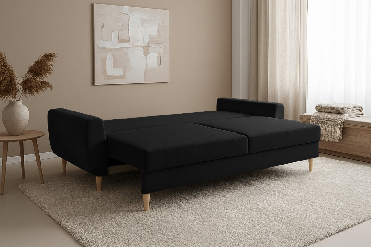 Canapea Extensibilă 3 locuri HELSINKI, cu ladă de depozitare, 227x90x90 cm Prestige Home