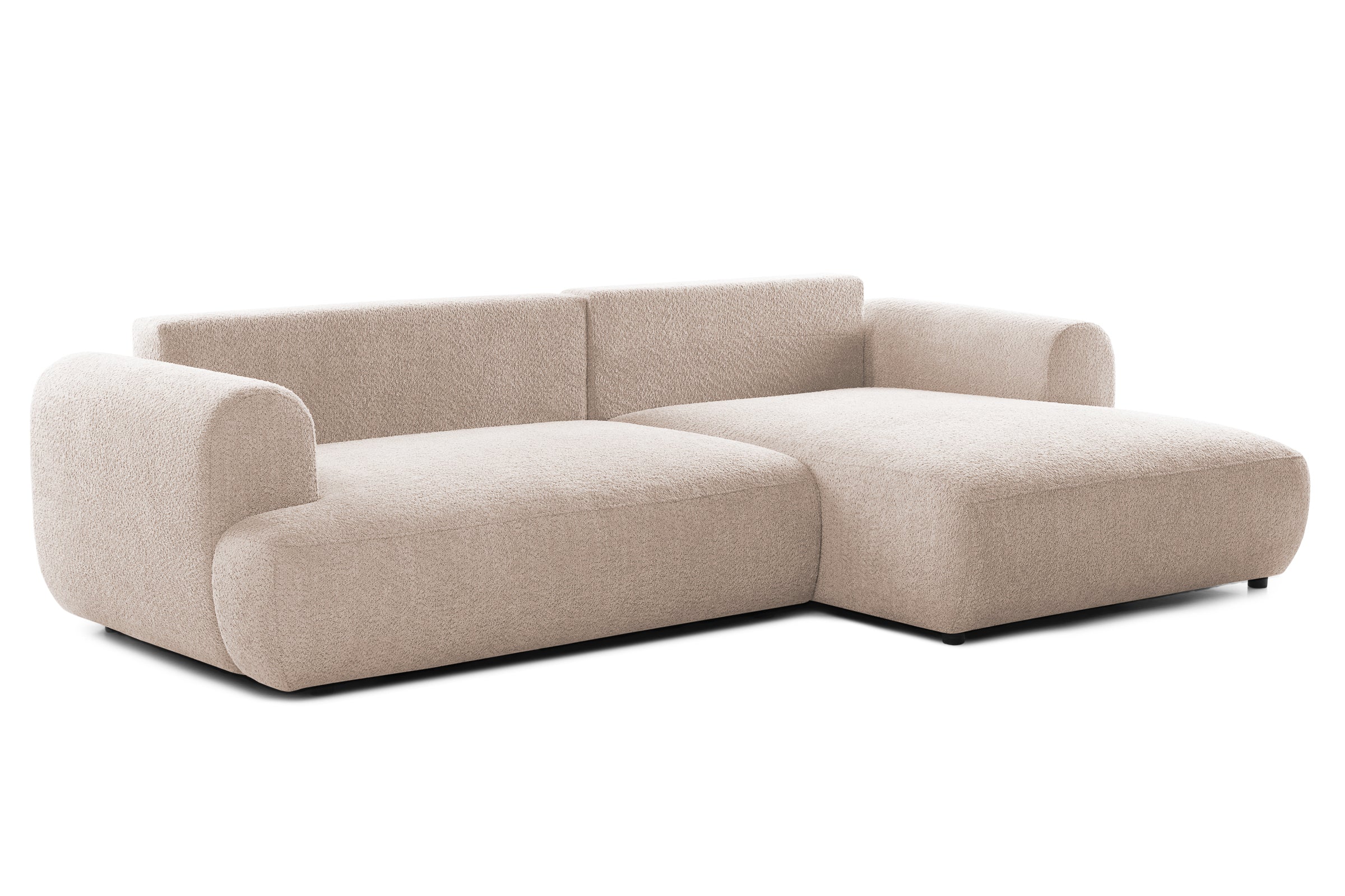 Colțar Extensibil 3 locuri NOA, cu ladă de depozitare, 270x155x80 cm Prestige Home